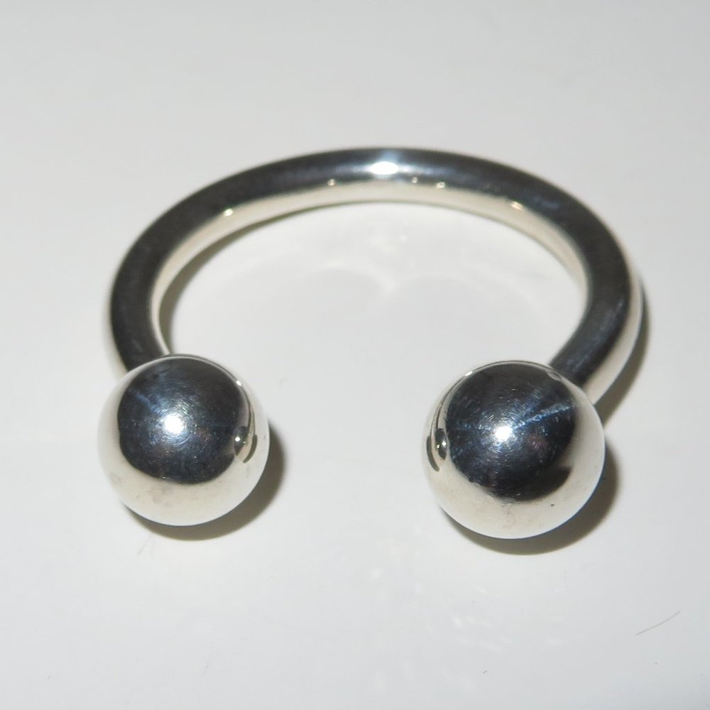 Tiffany's Ball Sterling Silver Keyring